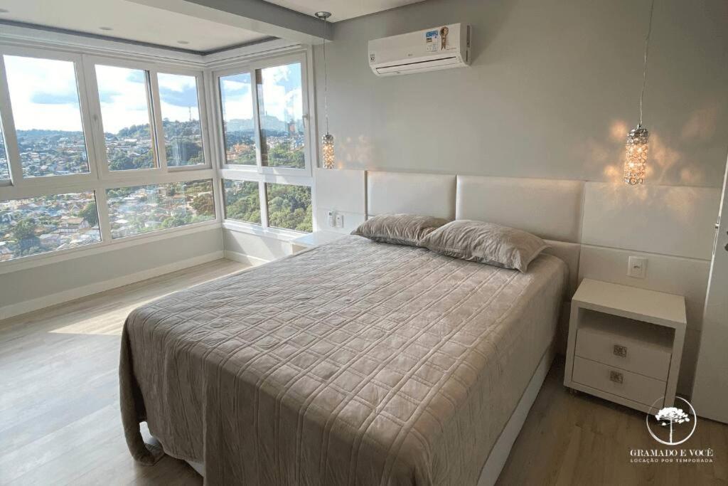 Apartamento Novo No Centro De Gramado Luaran gambar