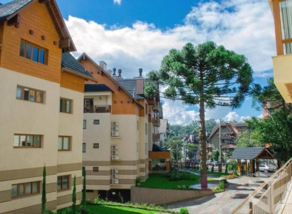 Apartamento Novo No Centro De Gramado Luaran gambar