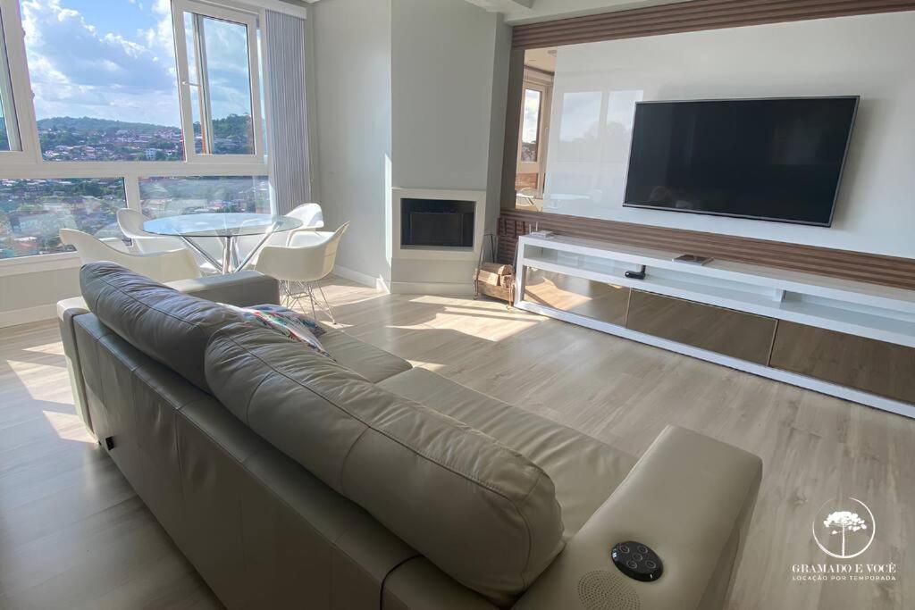 Apartamento Novo No Centro De Gramado Luaran gambar