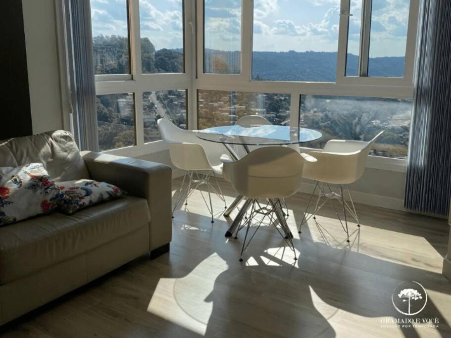 Apartamento Novo No Centro De Gramado Luaran gambar