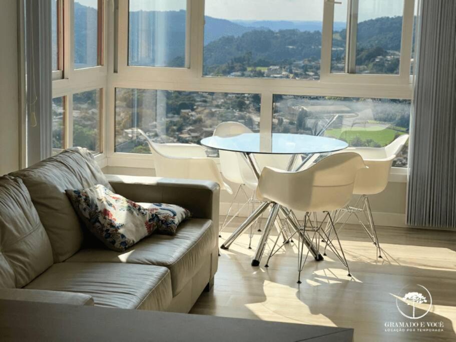 Apartamento Novo No Centro De Gramado Luaran gambar